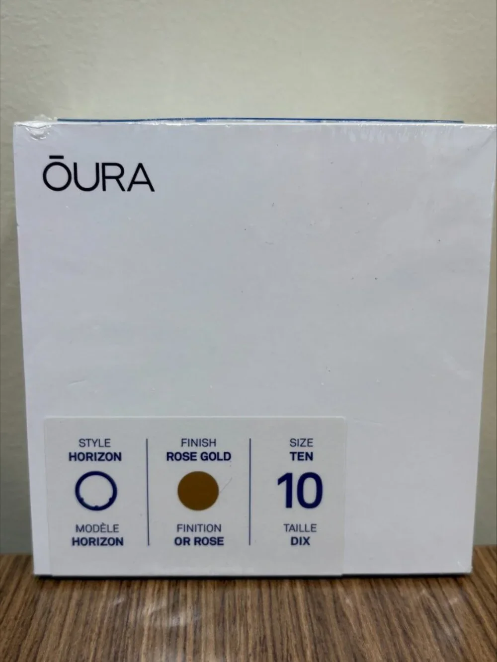 BRAND NEW UNOPENED - Oura Ring - Gen 3 - Size 10 - Horizon - Rose Gold